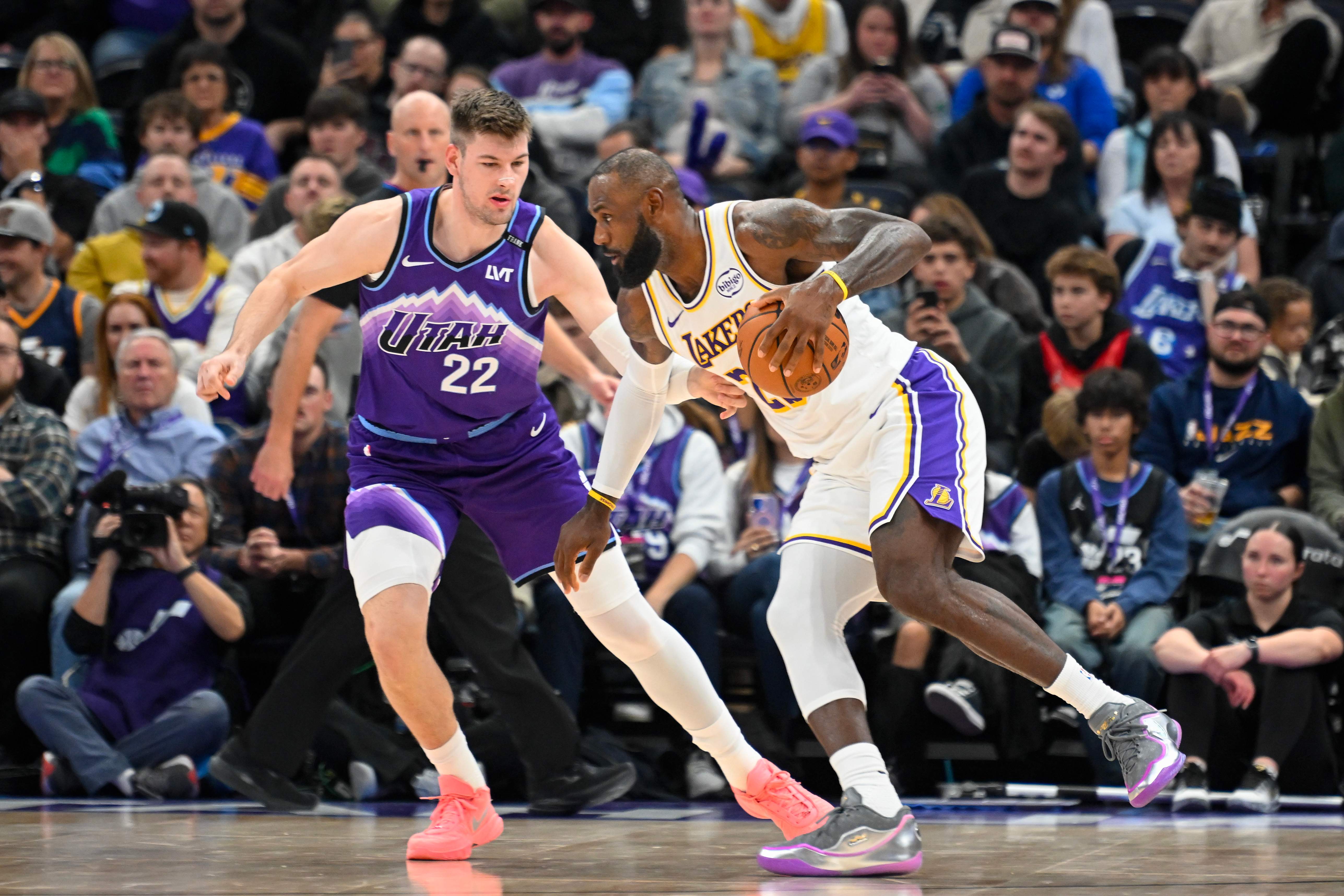 Los Angeles Lakers v Utah Jazz