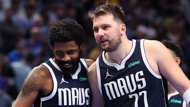 Kyrie Irving and Luka Doncic