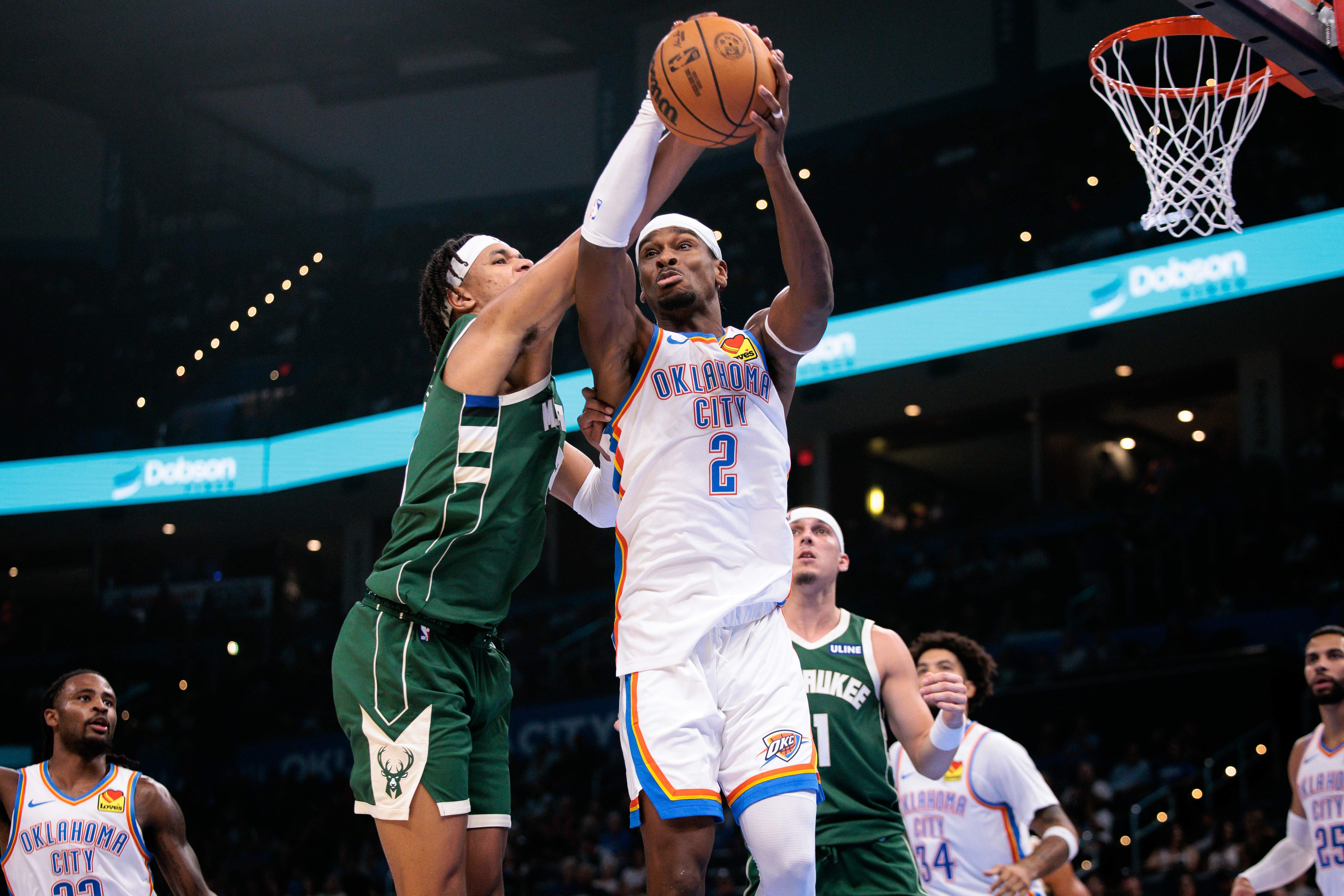 Milwaukee Bucks v Oklahoma City Thunder