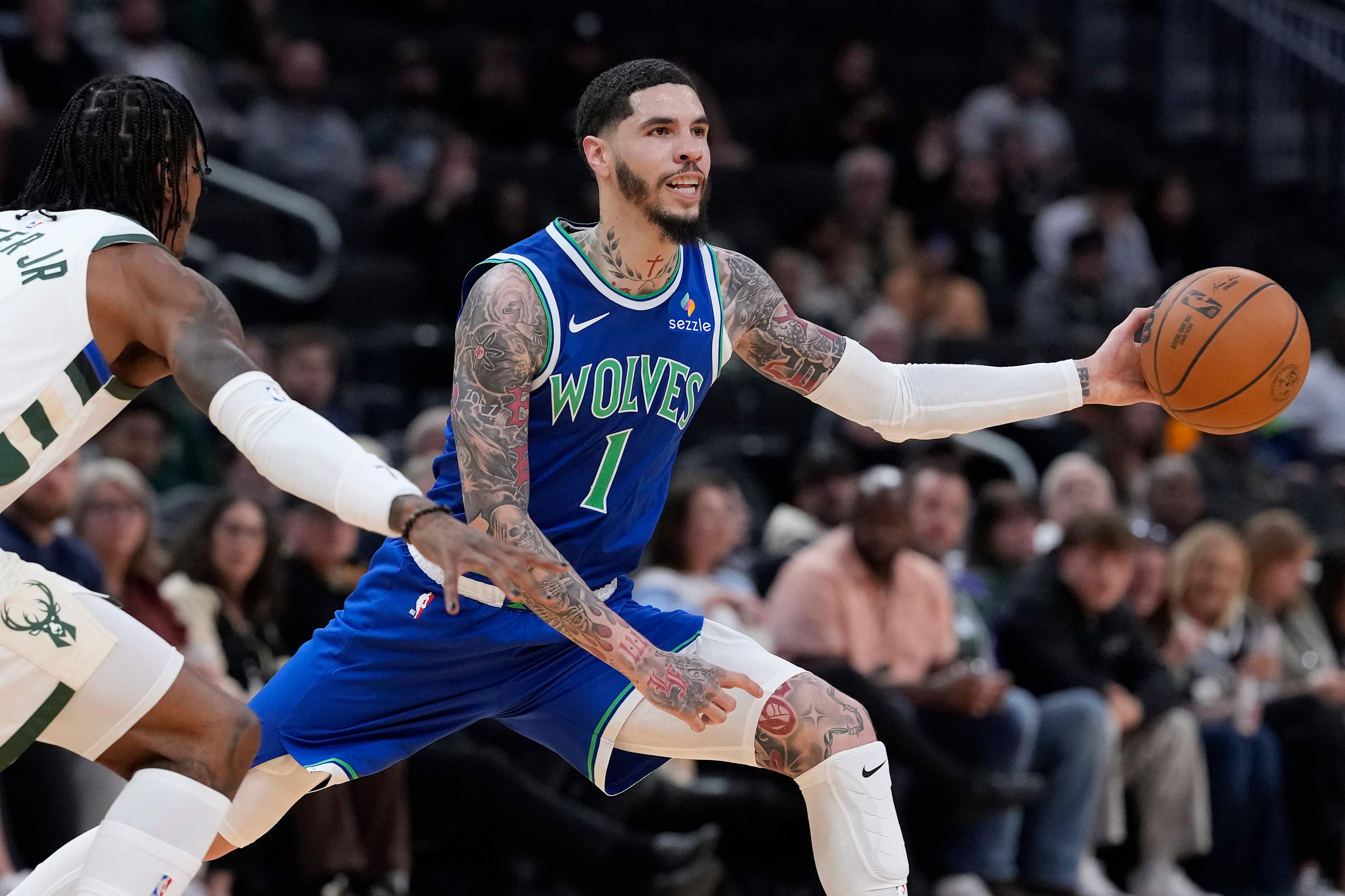Minnesota Timberwolves v Milwaukee Bucks