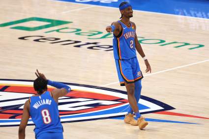 Thunder’s Shai Gilgeous-Alexander Visibly Emotional After Frightening Jalen Williams Injury