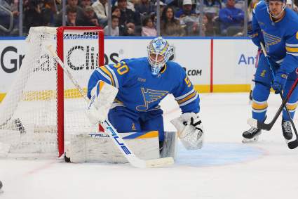 Blues’ Jordan Binnington Trade Update Follows Hellebuyck Move