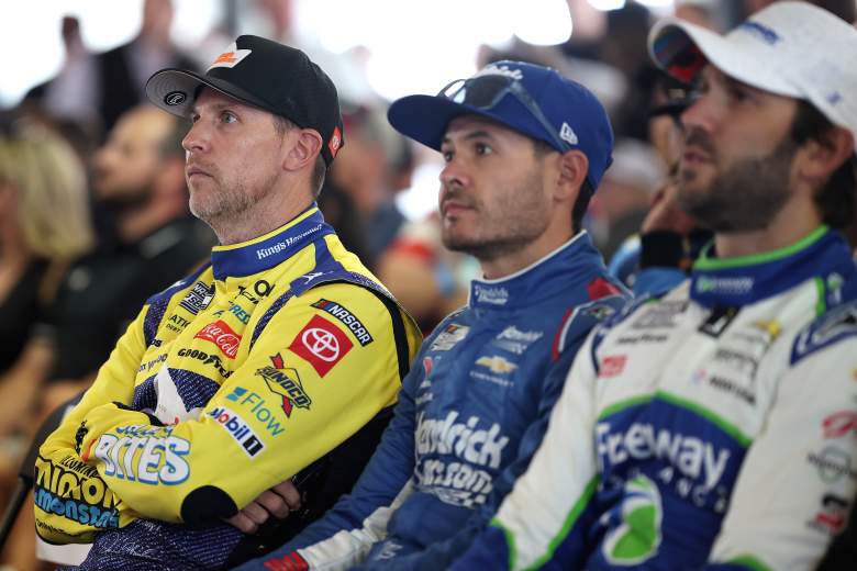 Kyle Larson explains why he no longer feels bad for Denny Hamlin after the 2025 NASCAR Cup Series title heartbreak at Phoenix Raceway.
