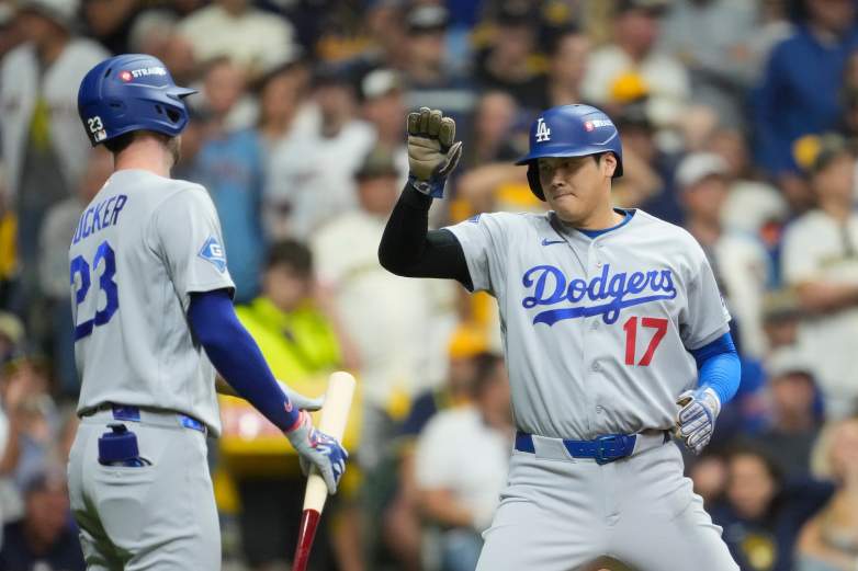 National League Championship Series: Los Angeles Dodgers v Milwaukee Brewers - Game One