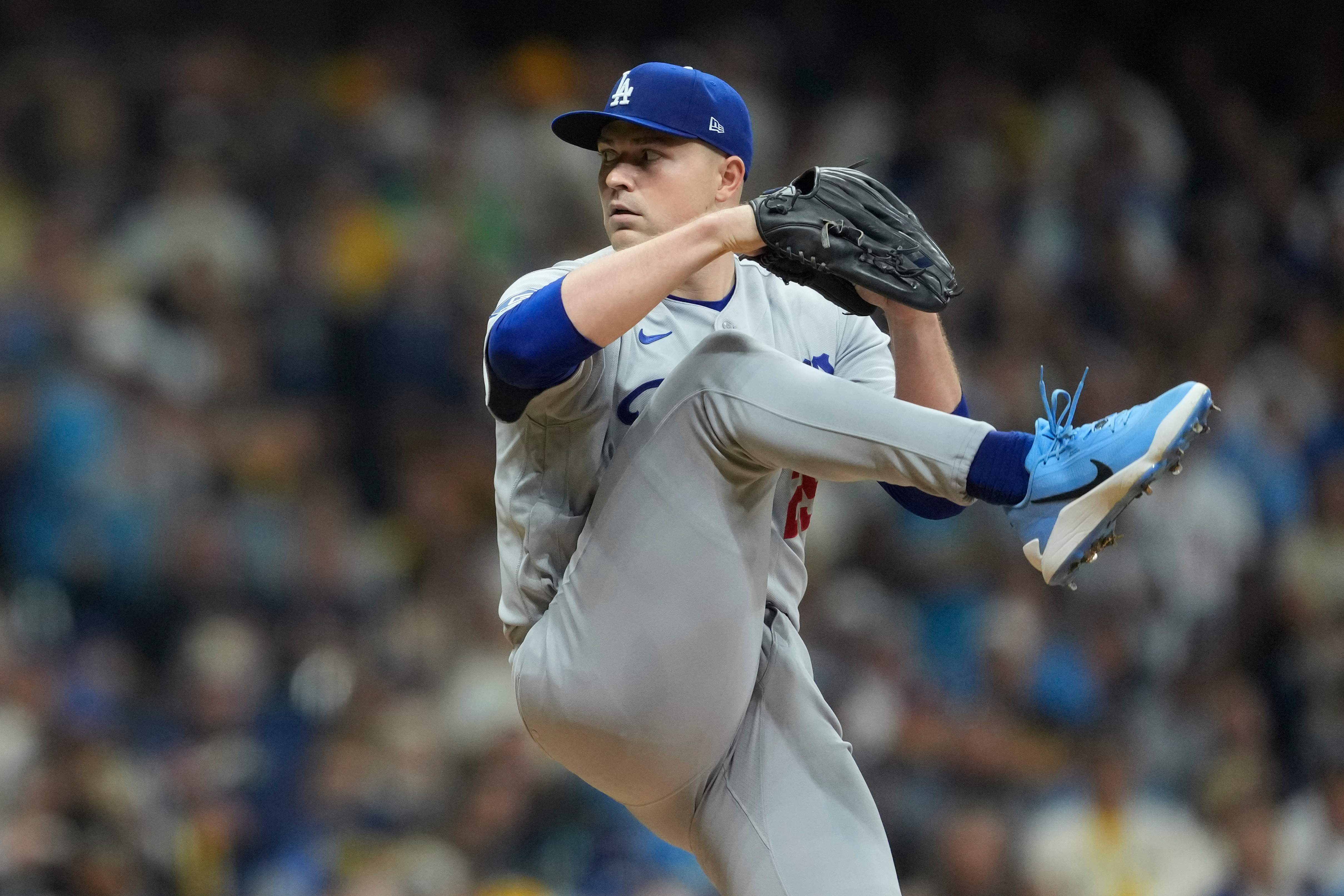 National League Championship Series: Los Angeles Dodgers v Milwaukee Brewers - Game One