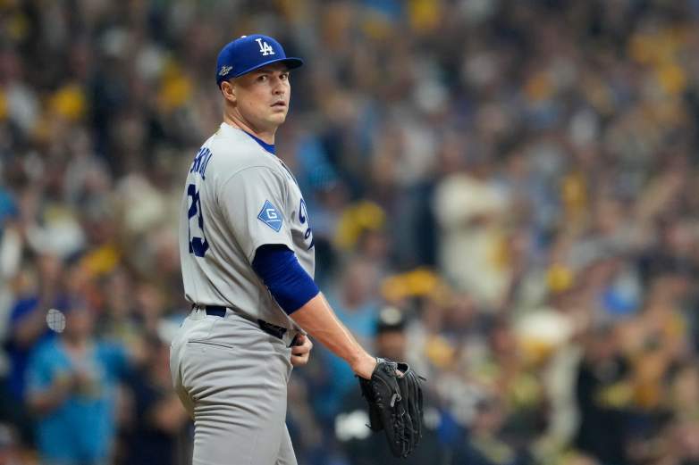 National League Championship Series: Los Angeles Dodgers v Milwaukee Brewers - Game One