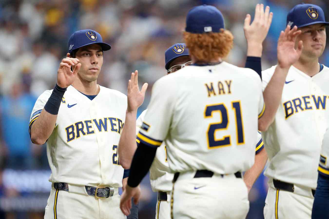 Recently Traded Los Angeles Dodgers Pitcher Dustin May Enters NLCS Game 2