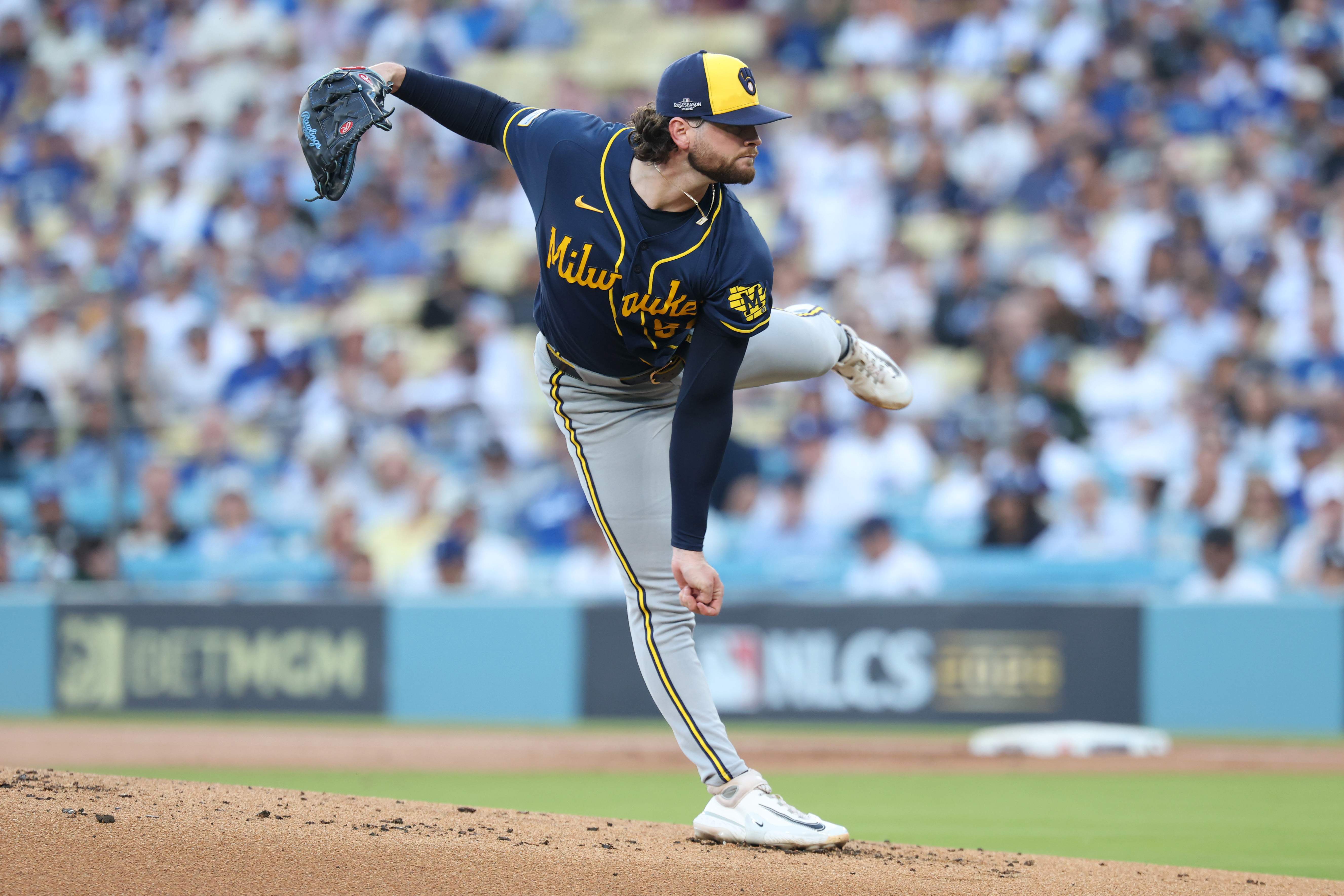 National League Championship Series: Milwaukee Brewers v Los Angeles Dodgers - Game Four