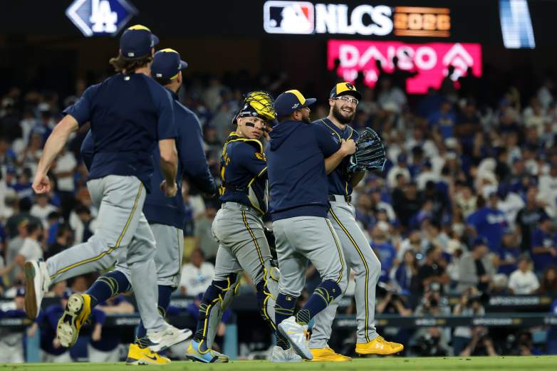 National League Championship Series: Milwaukee Brewers v Los Angeles Dodgers - Game Four