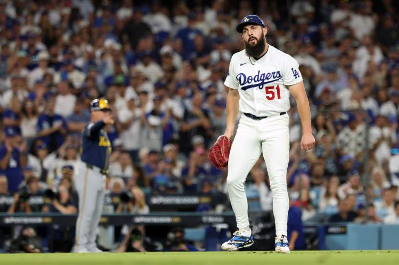 National League Championship Series: Milwaukee Brewers v Los Angeles Dodgers - Game Four