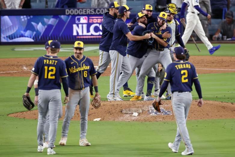 National League Championship Series: Milwaukee Brewers v Los Angeles Dodgers - Game Four