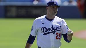 National League Division Series: Atlanta Braves v Los Angeles Dodgers - Game One