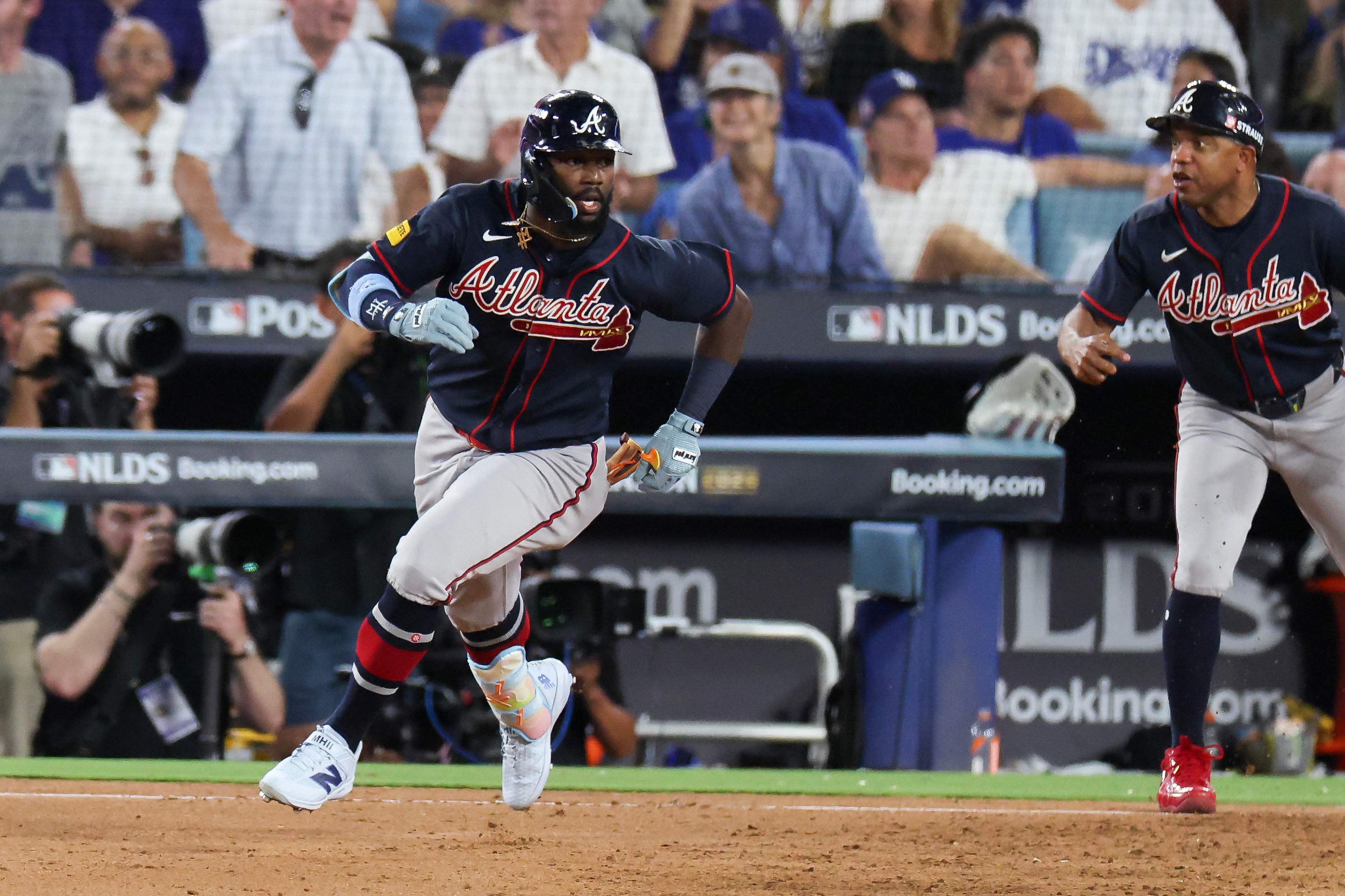 National League Division Series: Atlanta Braves v Los Angeles Dodgers - Game Two