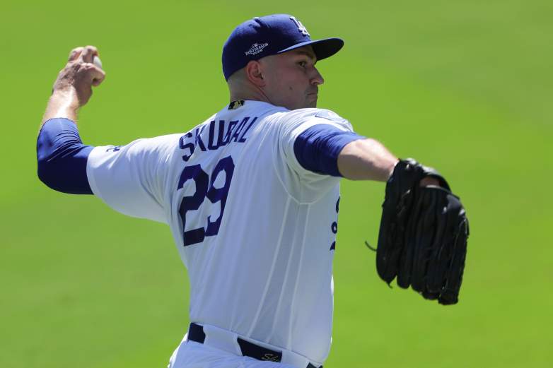 National League Division Series: Atlanta Braves v Los Angeles Dodgers - Game One