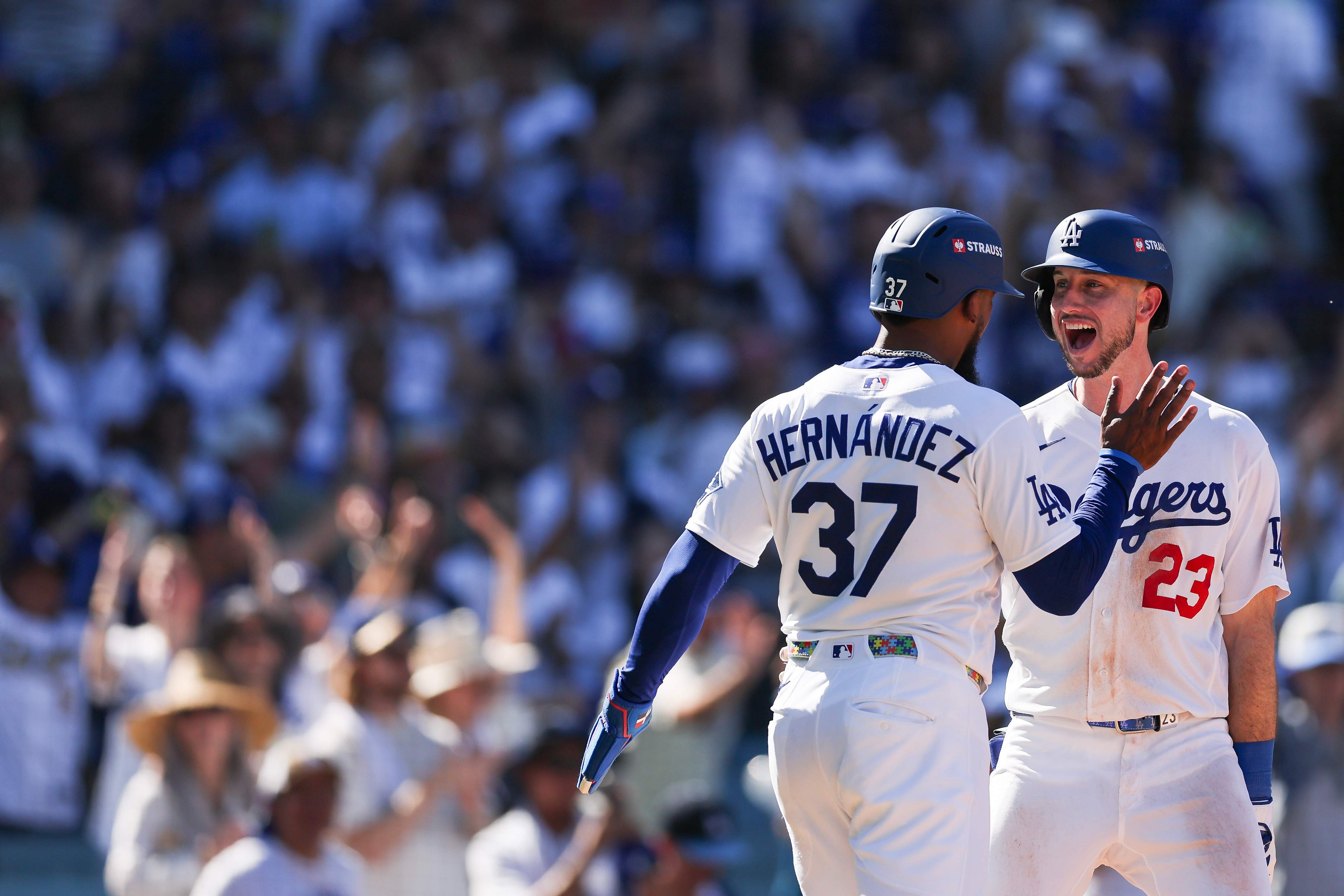 National League Division Series: Atlanta Braves v Los Angeles Dodgers - Game One