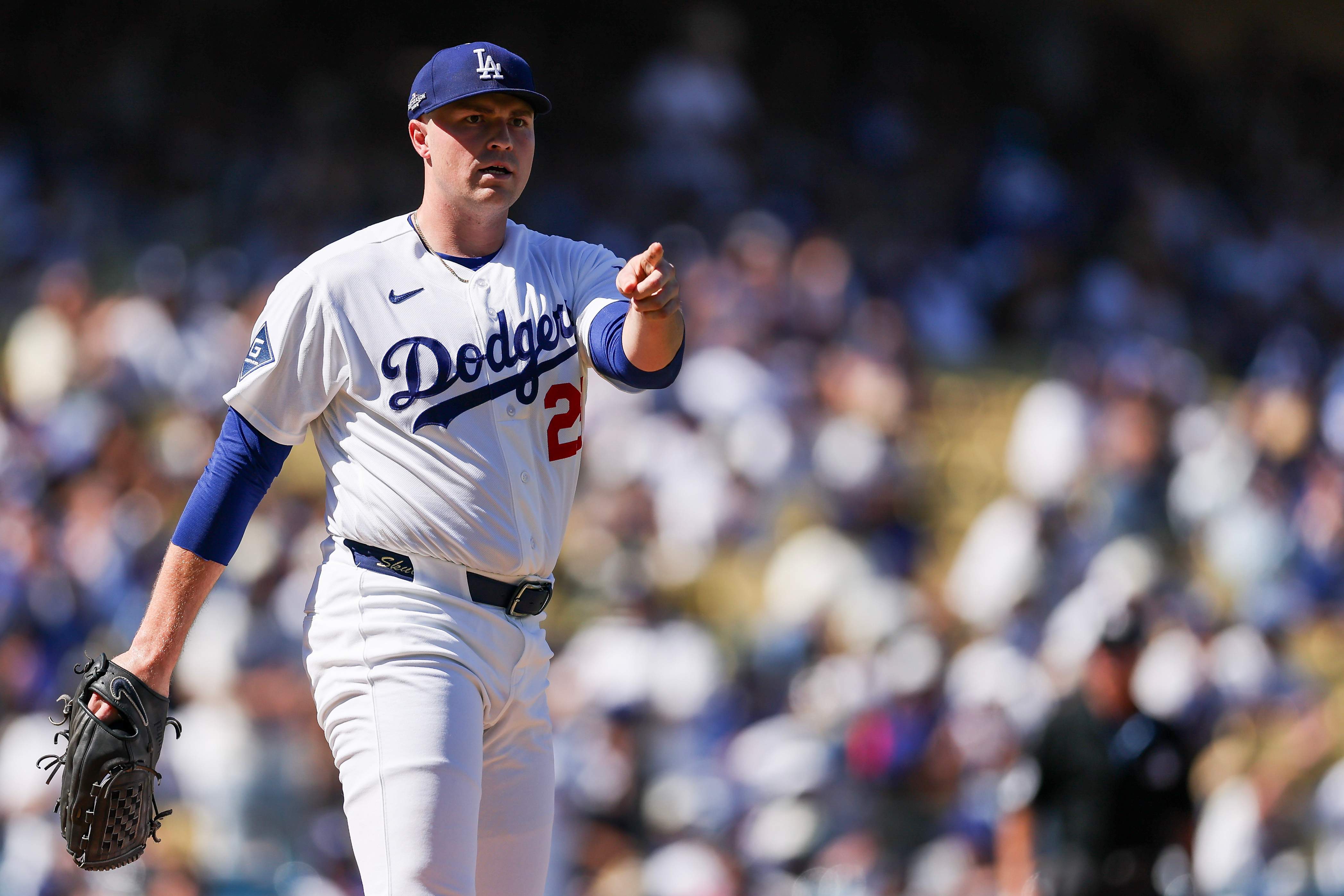 National League Division Series: Atlanta Braves v Los Angeles Dodgers - Game One