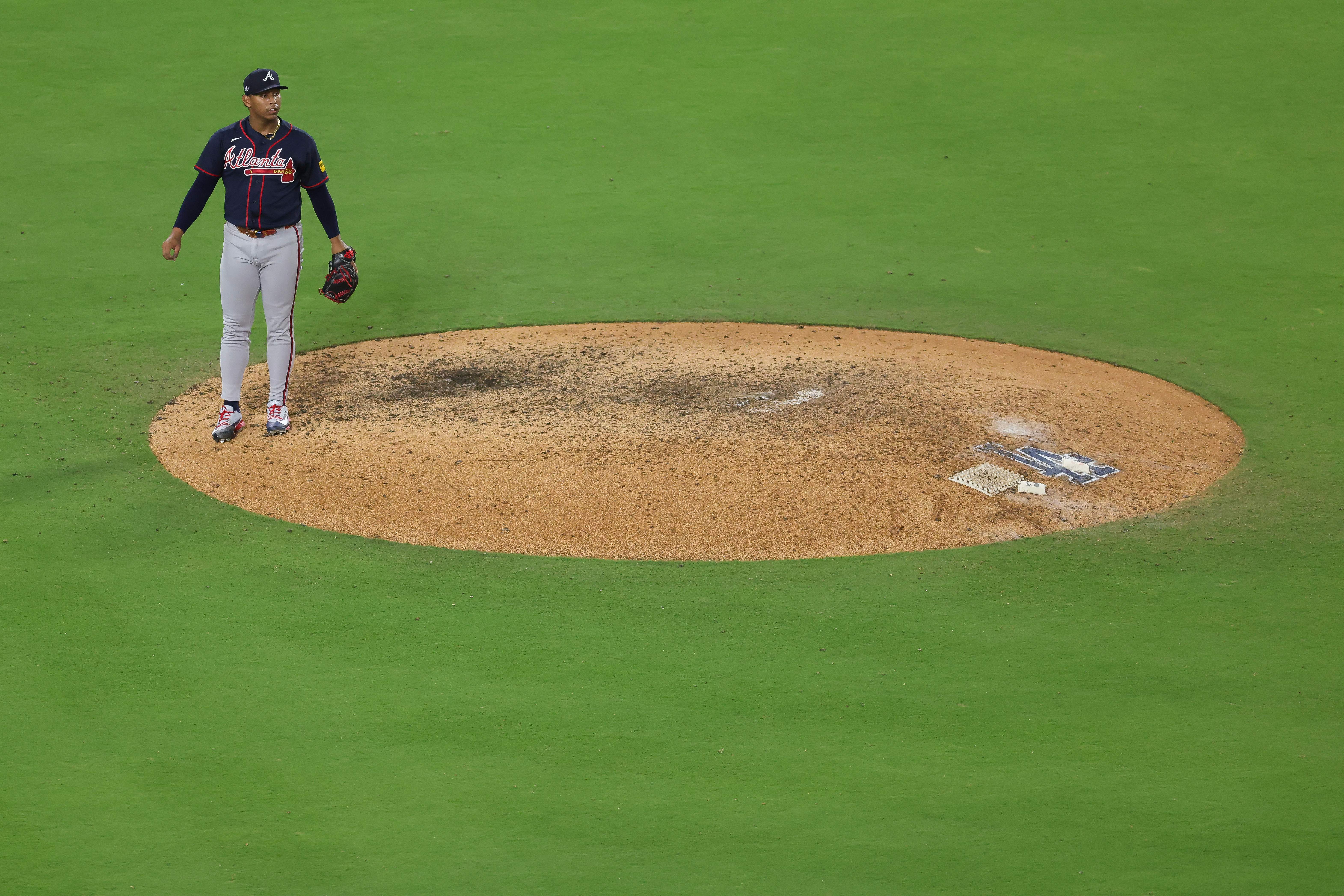 National League Division Series: Atlanta Braves v Los Angeles Dodgers - Game Two