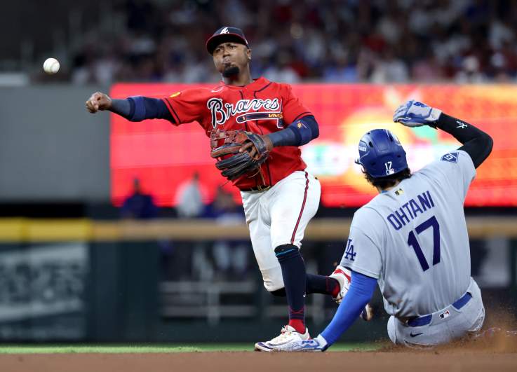 National League Division Series: Los Angeles Dodgers v Atlanta Braves - Game Three