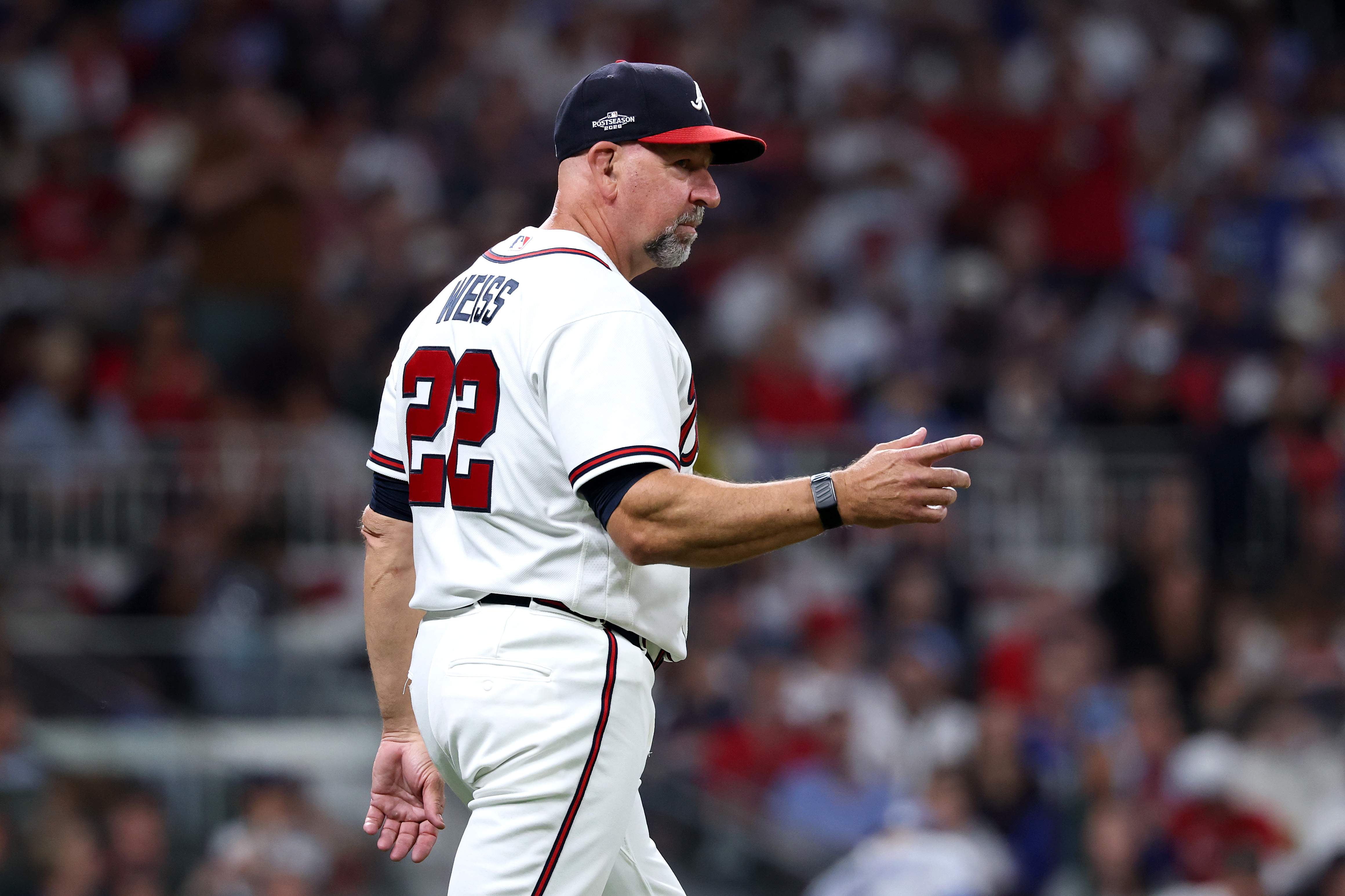 National League Division Series: Los Angeles Dodgers v Atlanta Braves - Game Four