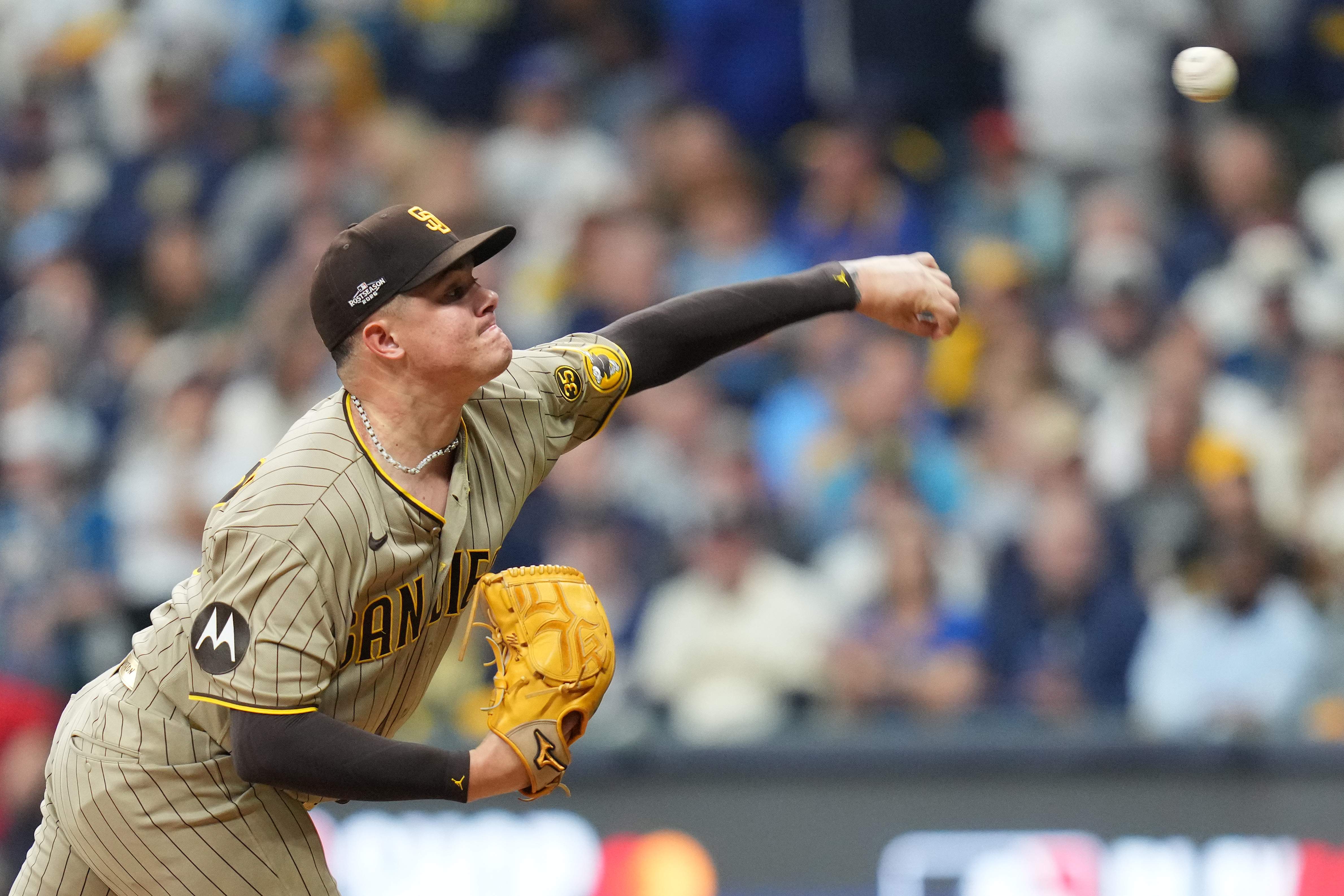 National League Division Series: San Diego Padres v Milwaukee Brewers - Game One