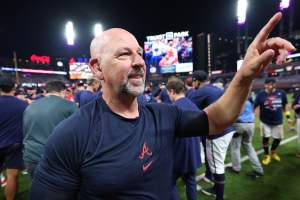 National League Wild Card Series: Philadelphia Phillies v Atlanta Braves - Game Three