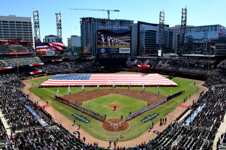 National League Wild Card Series: Philadelphia Phillies v Atlanta Braves - Game One