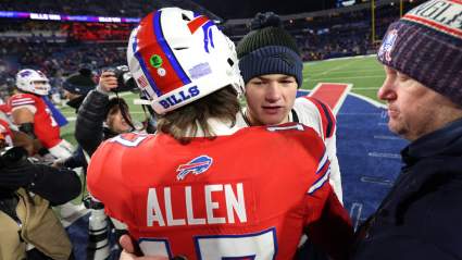 Patriots’ Drake Maye Gets Message on Struggles From Bills’ Josh Allen