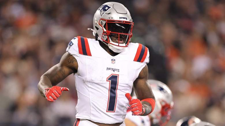 New England Patriots wide receiver A.J. Brown