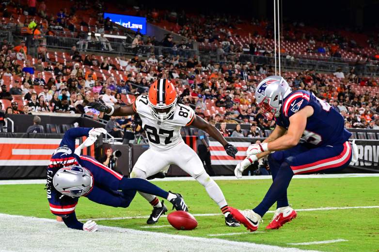 New England Patriots v Cleveland Browns