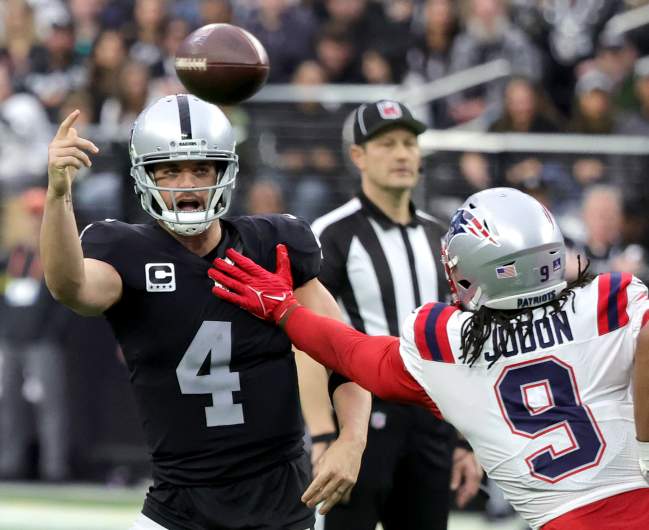 New England Patriots v Las Vegas Raiders