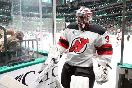 Connor Hellebuyck’s Devils Debut Delivers Uncomfortable Reminder to Jets