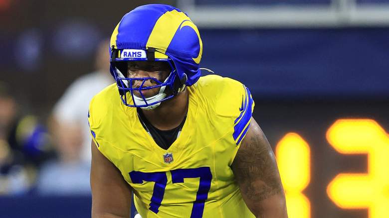 Los Angeles Rams offensive lineman Alaric Jackson