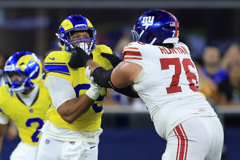 New York Giants v Los Angeles Rams