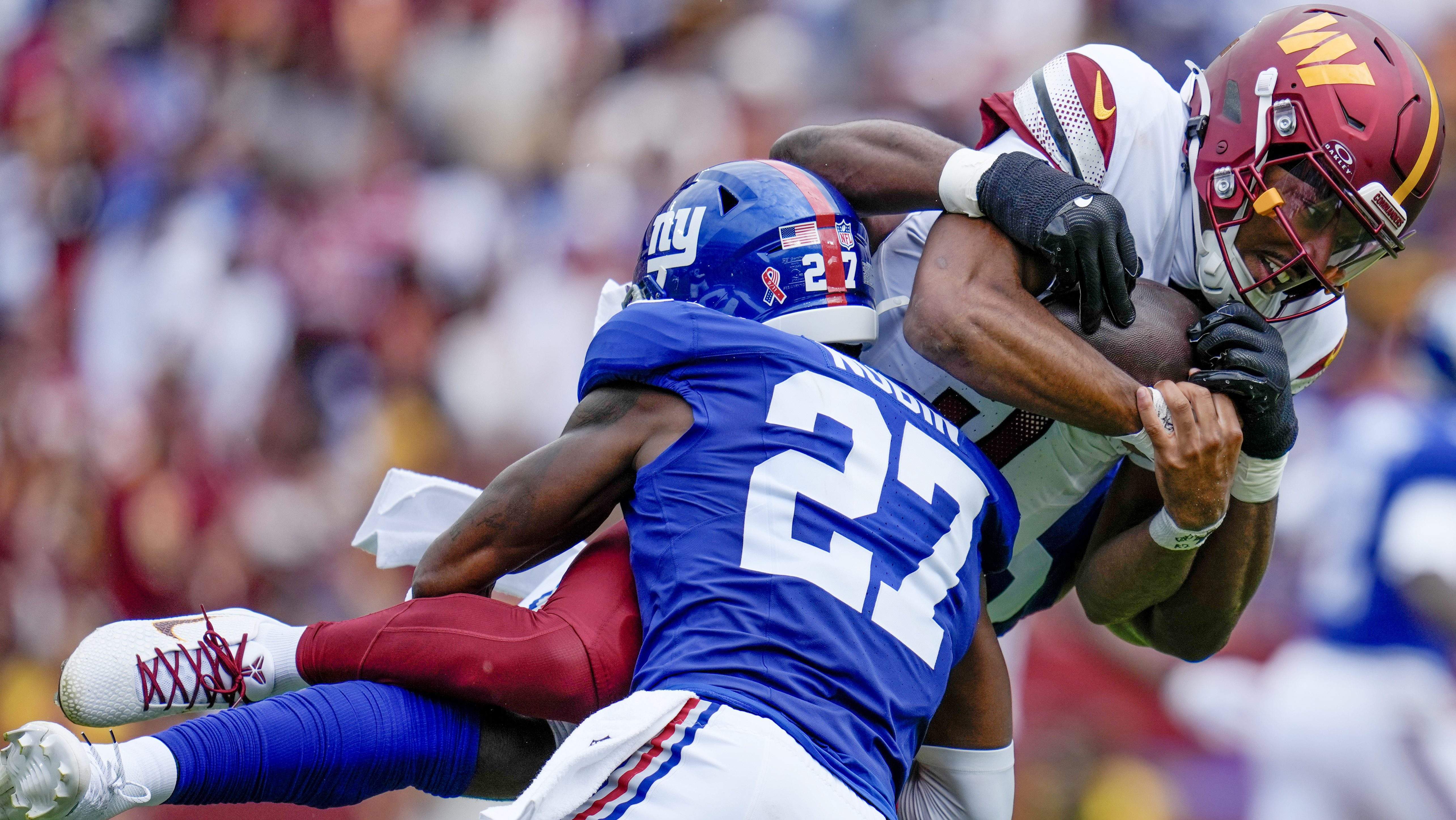 Giants’ Harbaugh Sends Clear Jayden Daniels Message Before Commanders Clash