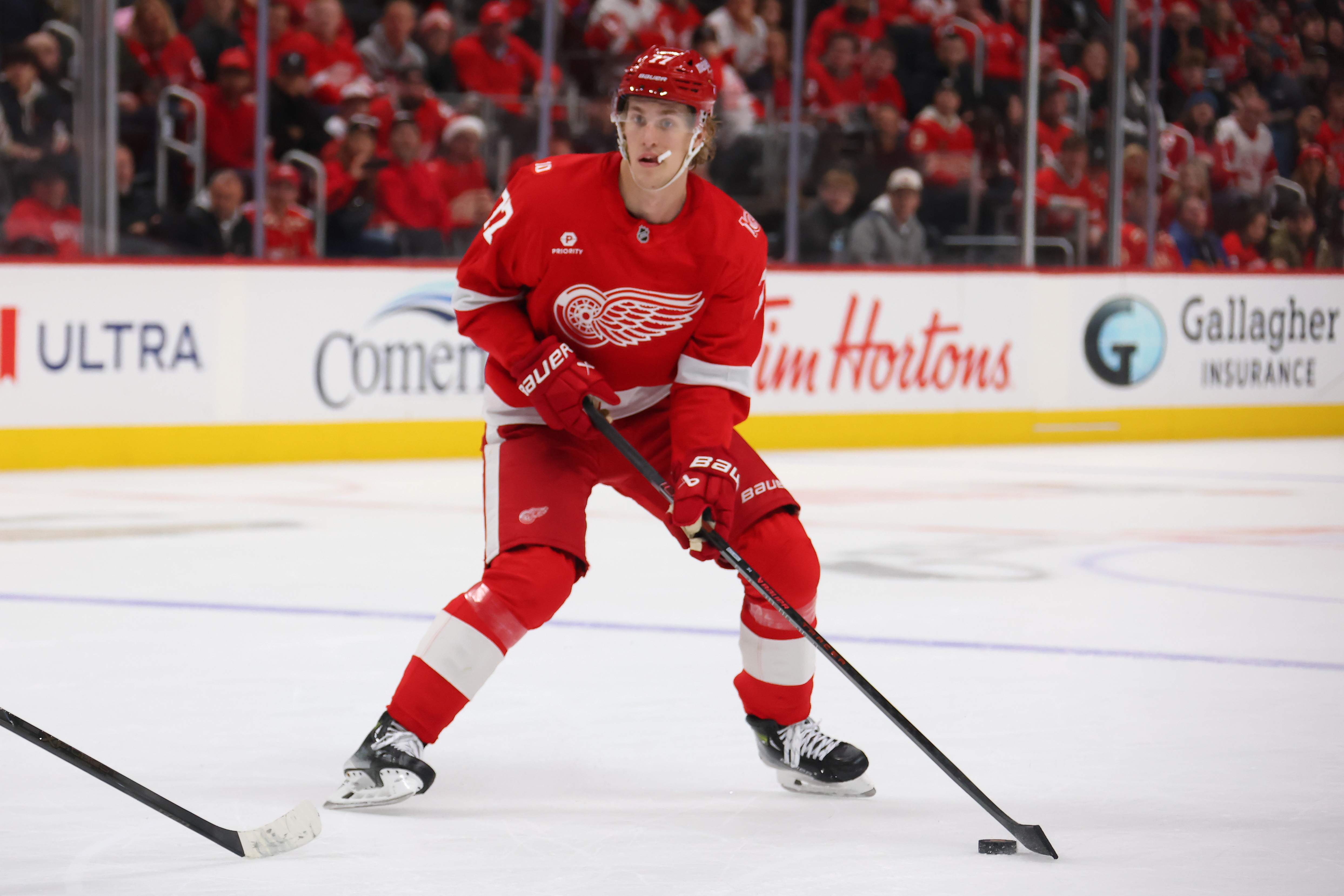 New York Islanders v Detroit Red Wings