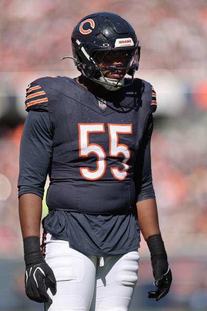 Bears Announce $48 Million DE News Days Before Game vs. Falcons