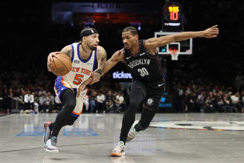 New York Knicks v Brooklyn Nets