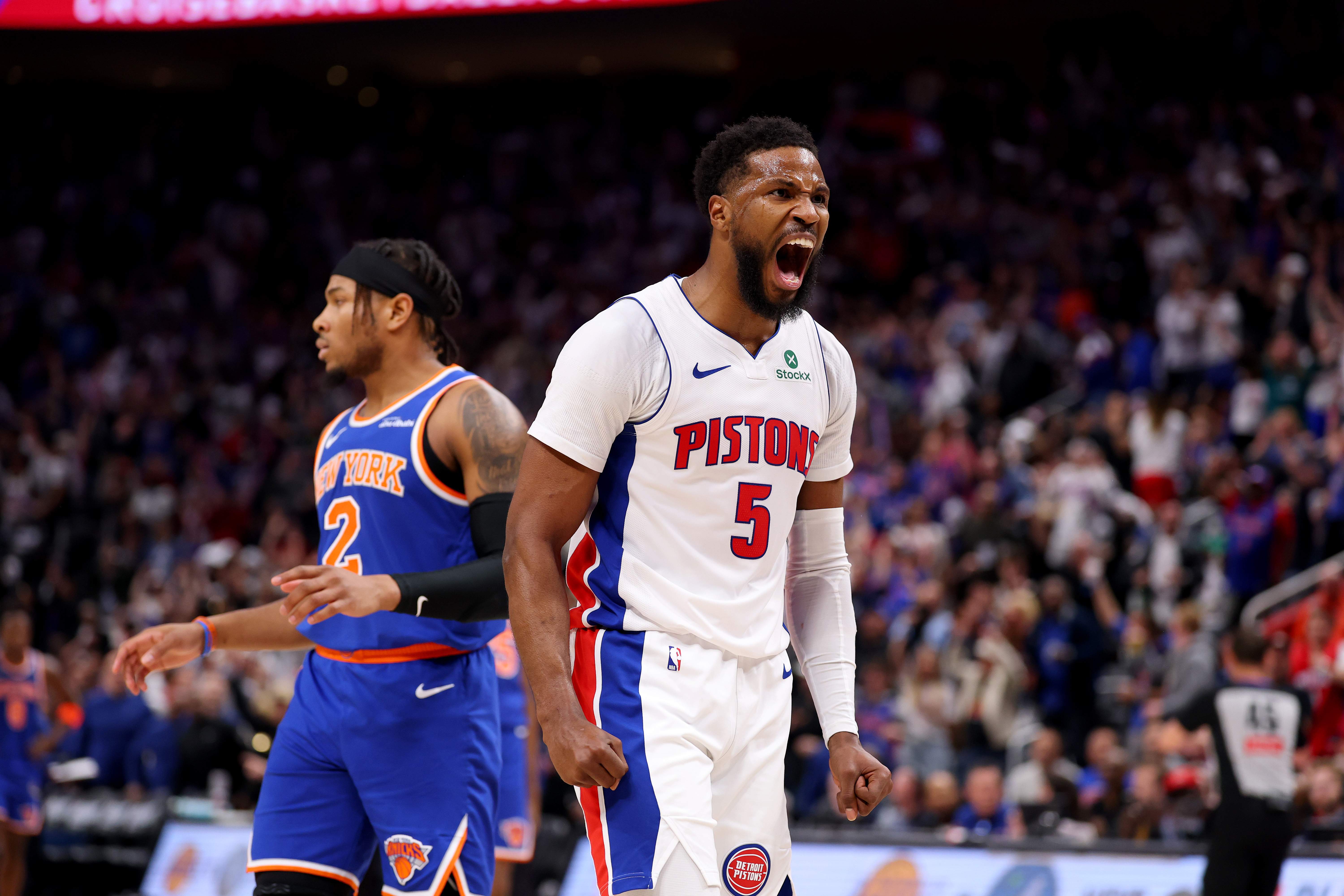 New York Knicks v Detroit Pistons - Game Four
