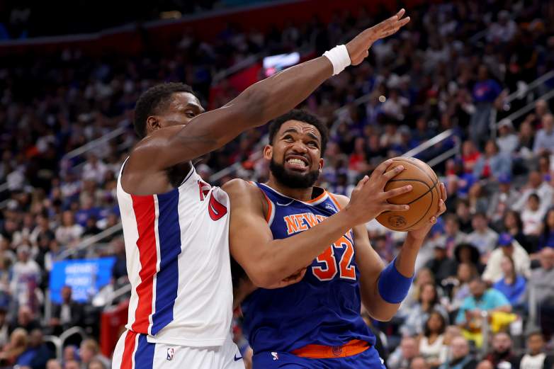 New York Knicks v Detroit Pistons - Game Four