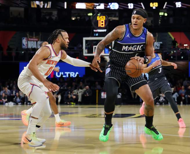 New York Knicks v Orlando Magic: Emirates NBA Cup - Semifinals