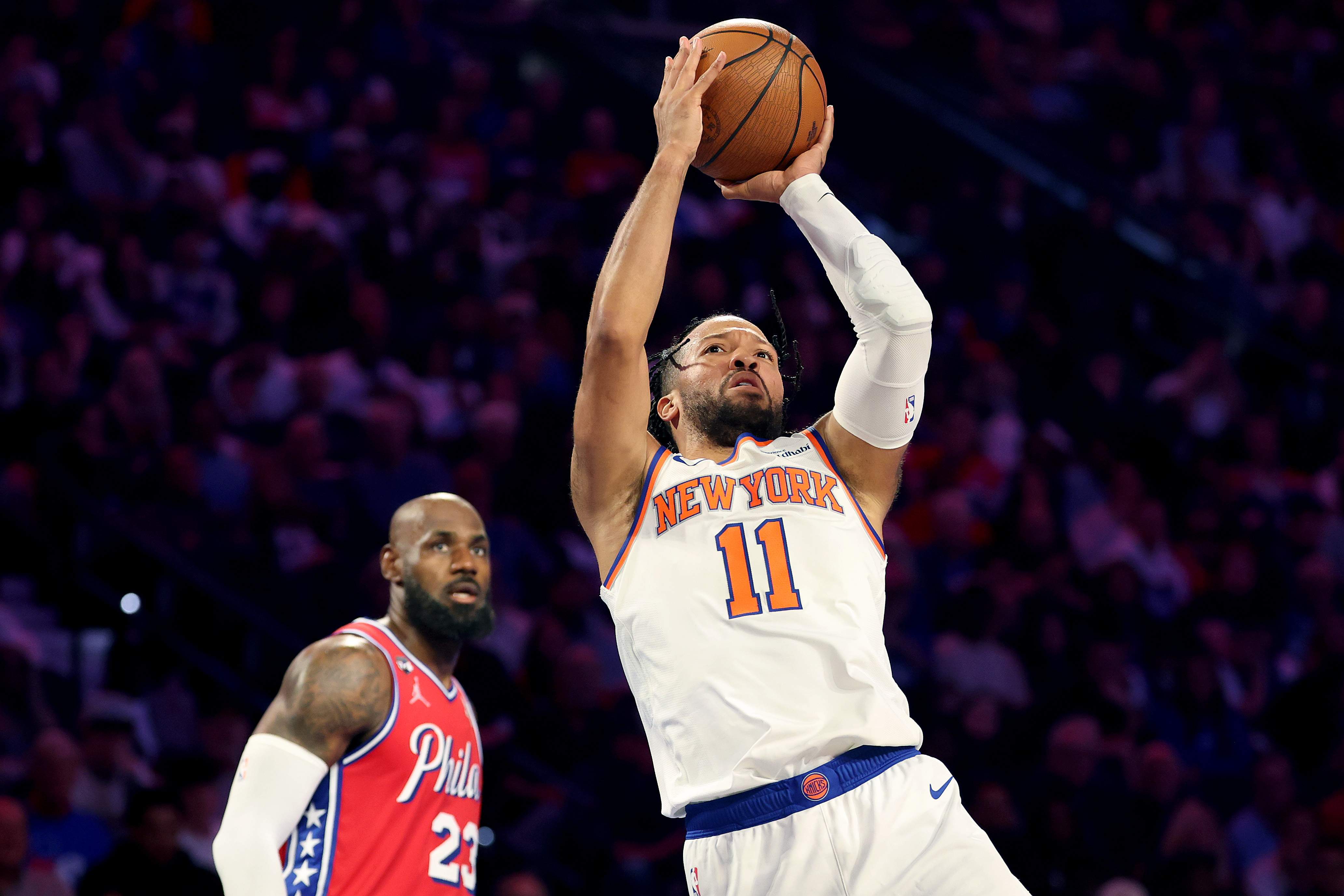 New York Knicks v Philadelphia 76ers