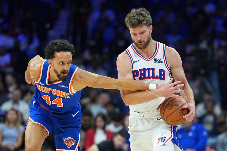 New York Knicks v Philadelphia 76ers