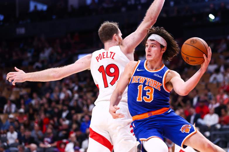 New York Knicks v Toronto Raptors