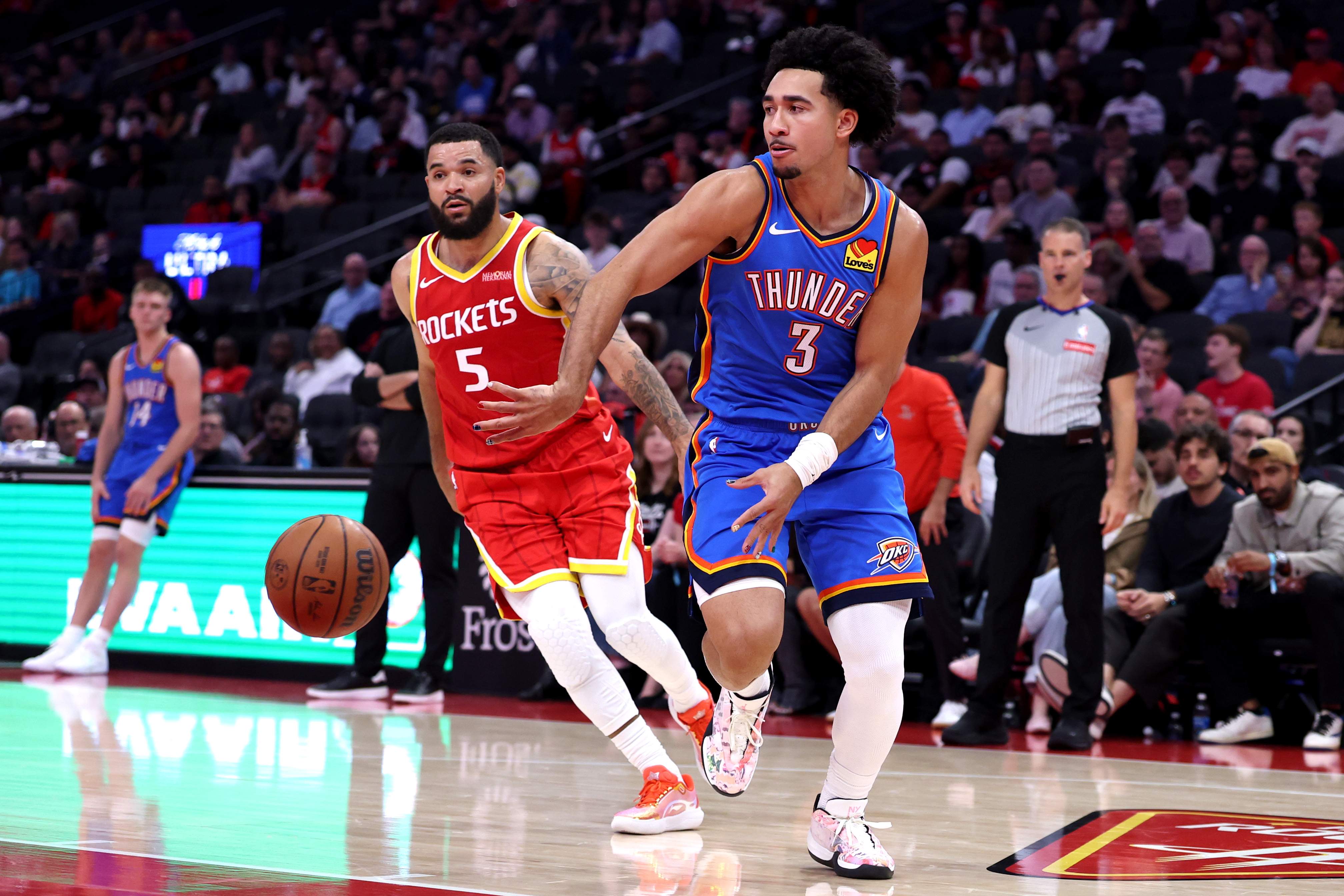 Oklahoma City Thunder v Houston Rockets