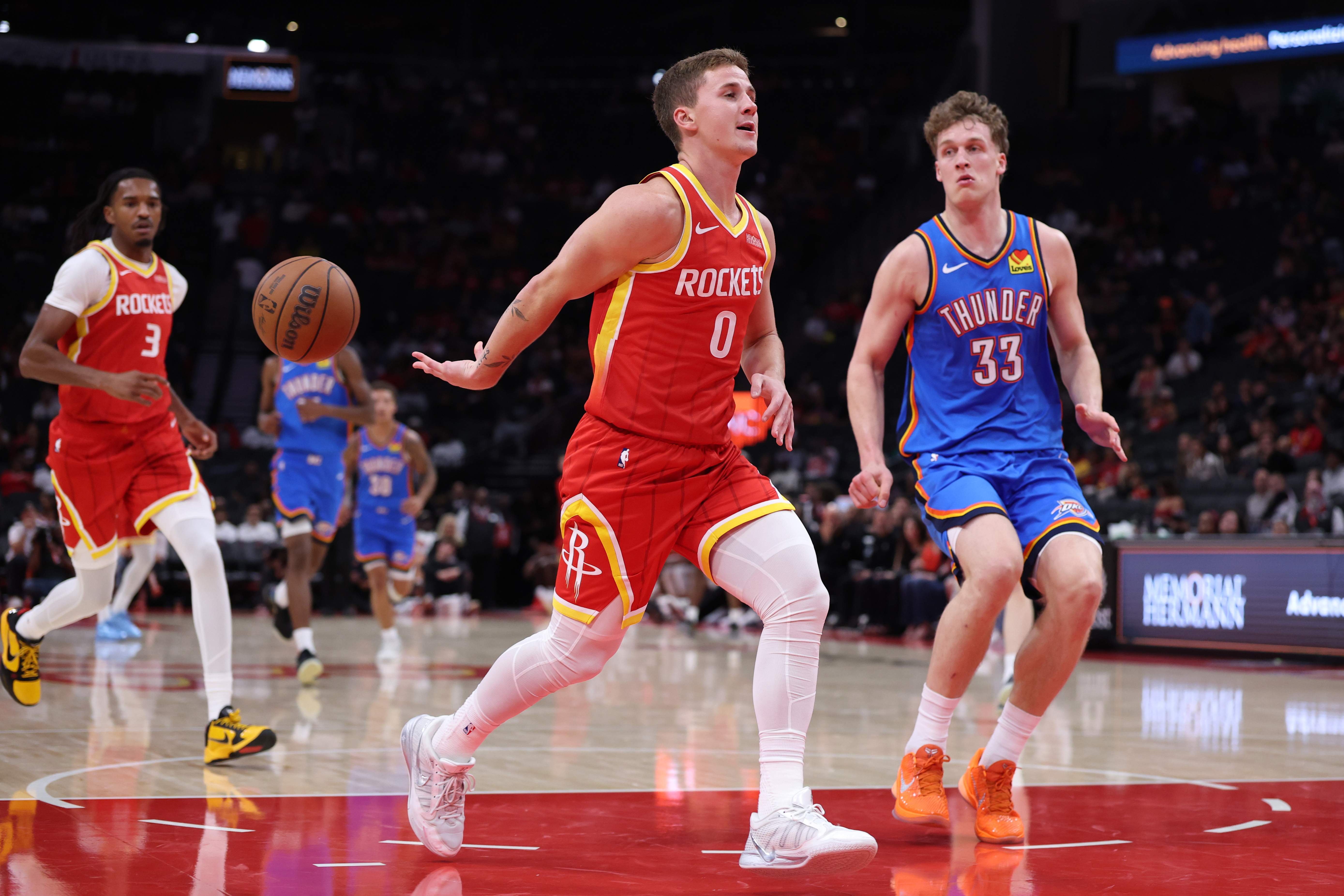 Oklahoma City Thunder v Houston Rockets