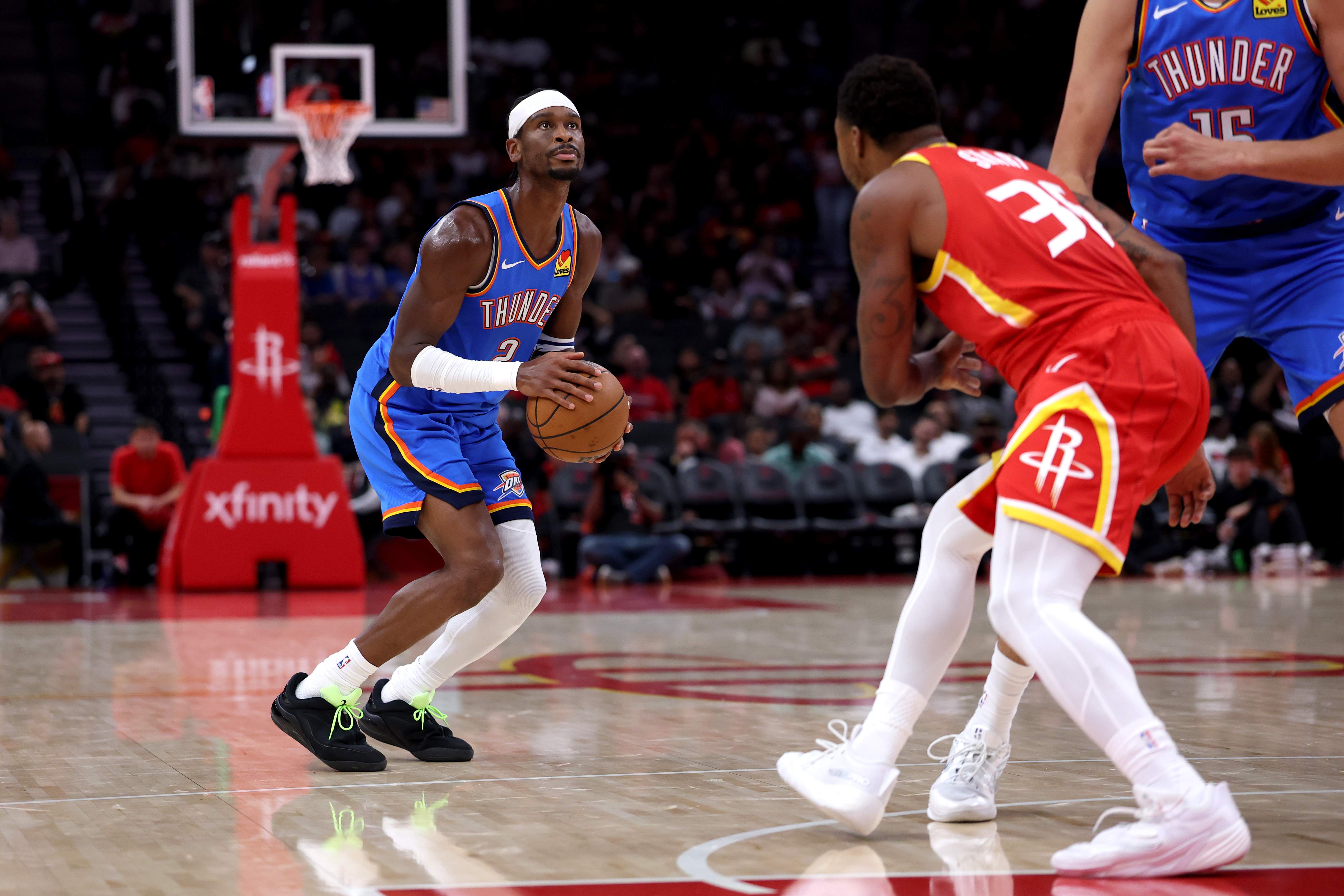 Oklahoma City Thunder v Houston Rockets