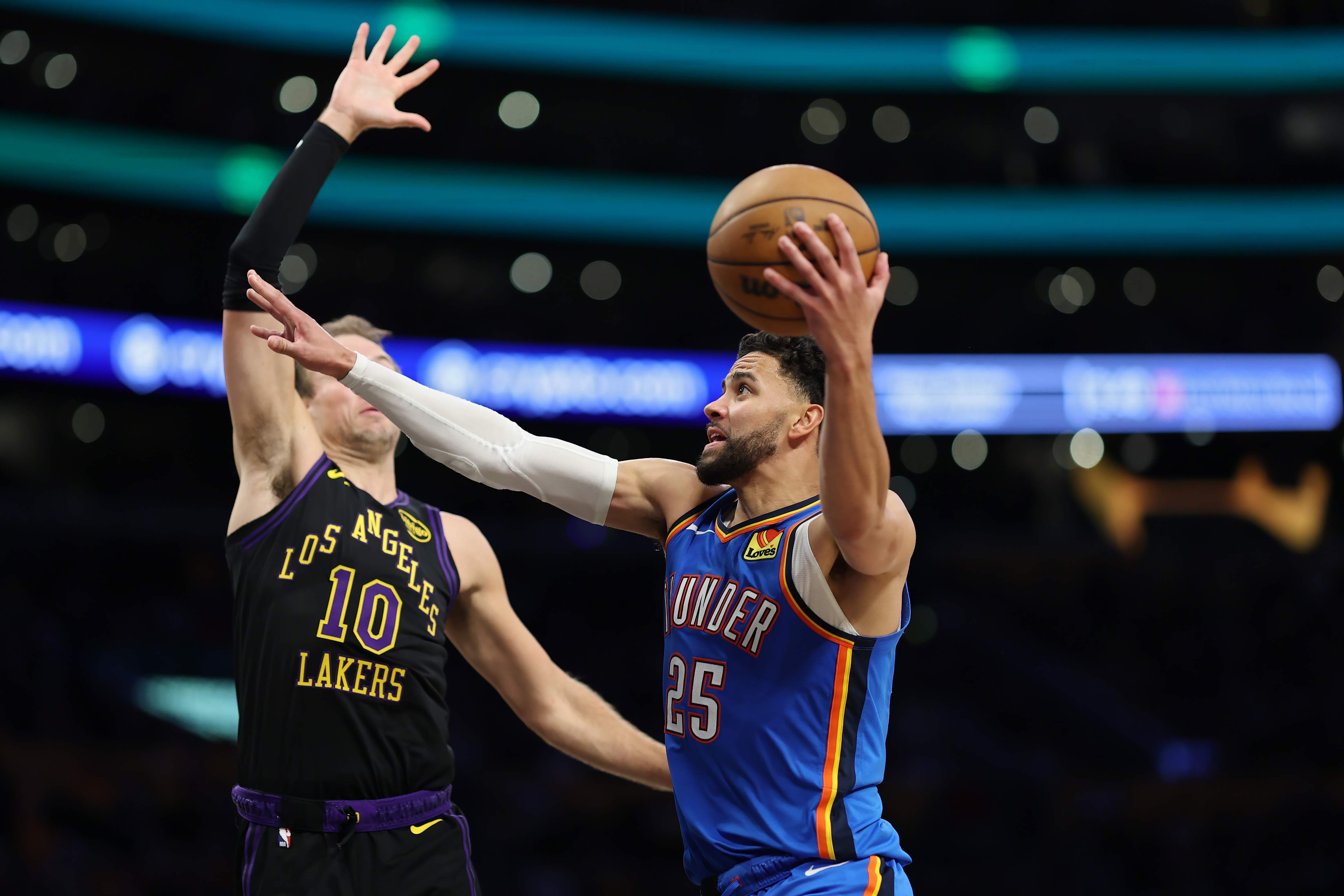 Oklahoma City Thunder v Los Angeles Lakers - Game Four