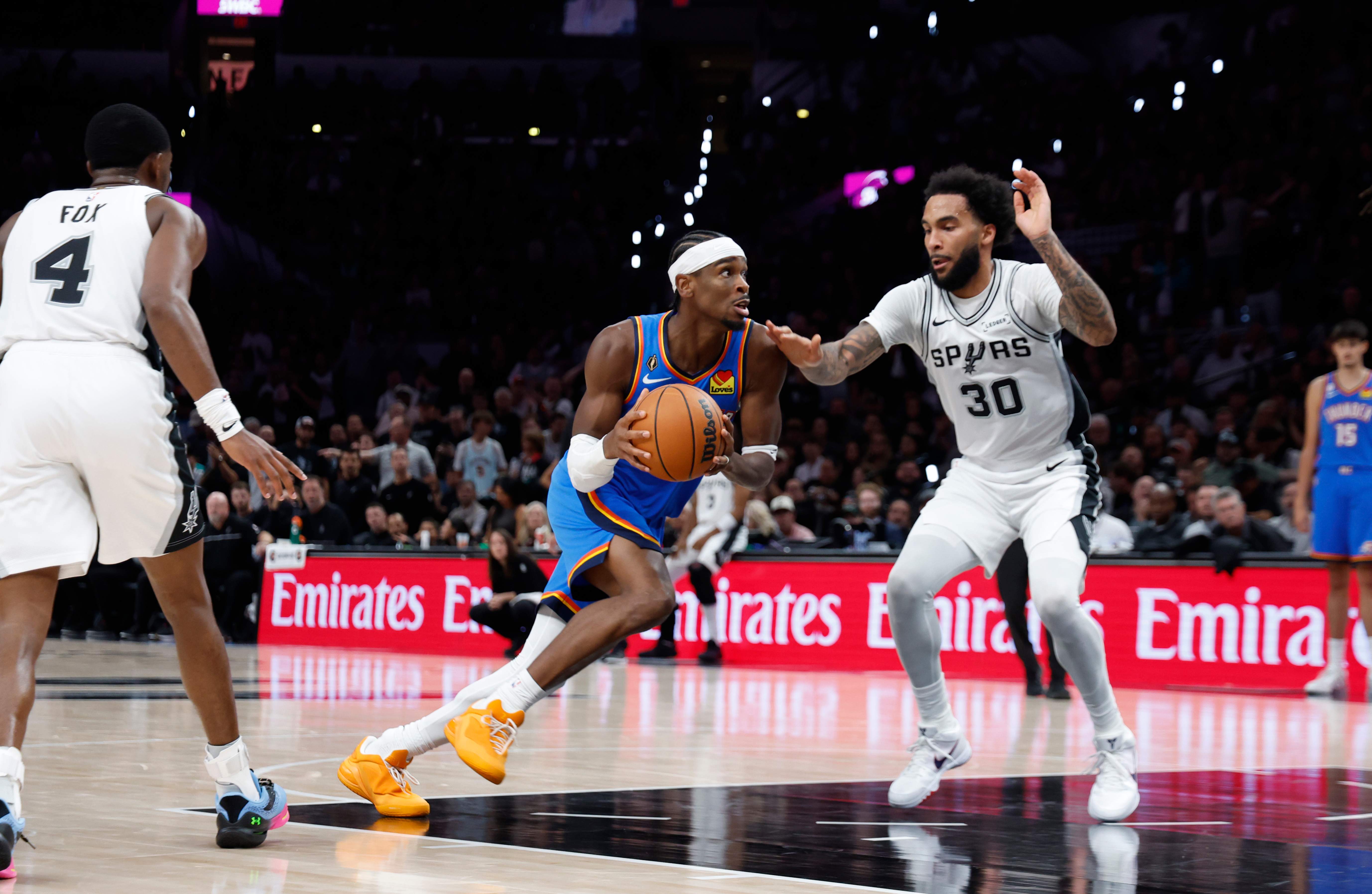 Oklahoma City Thunder v San Antonio Spurs