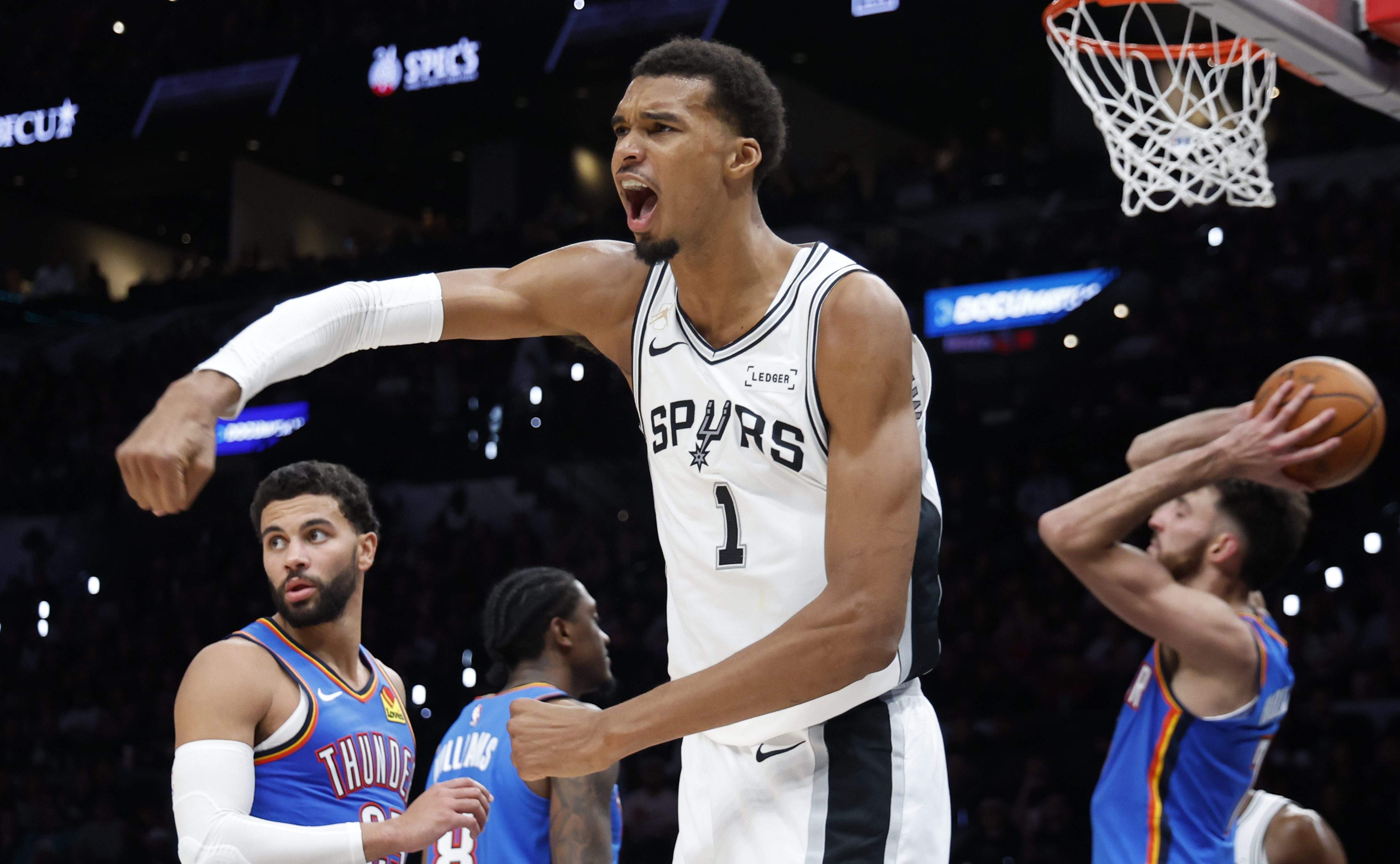 Oklahoma City Thunder v San Antonio Spurs