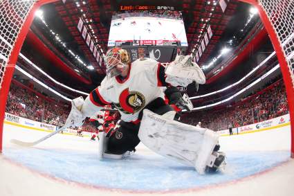NY Rangers Goalie Ties NHL Record In Debut That Lasted One Period